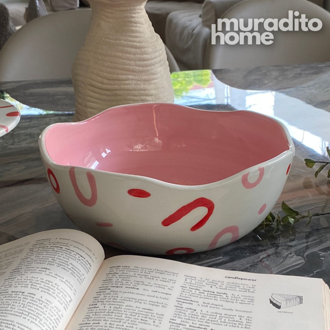 MURADITOHOME Que Rico Ceramic Serving Bowl Collection