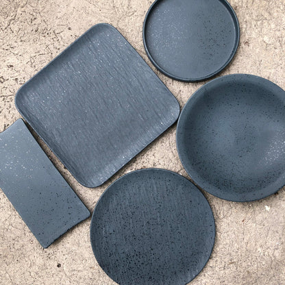 MURADITOHOME Sapphire Ceramic Dinnerware Collection