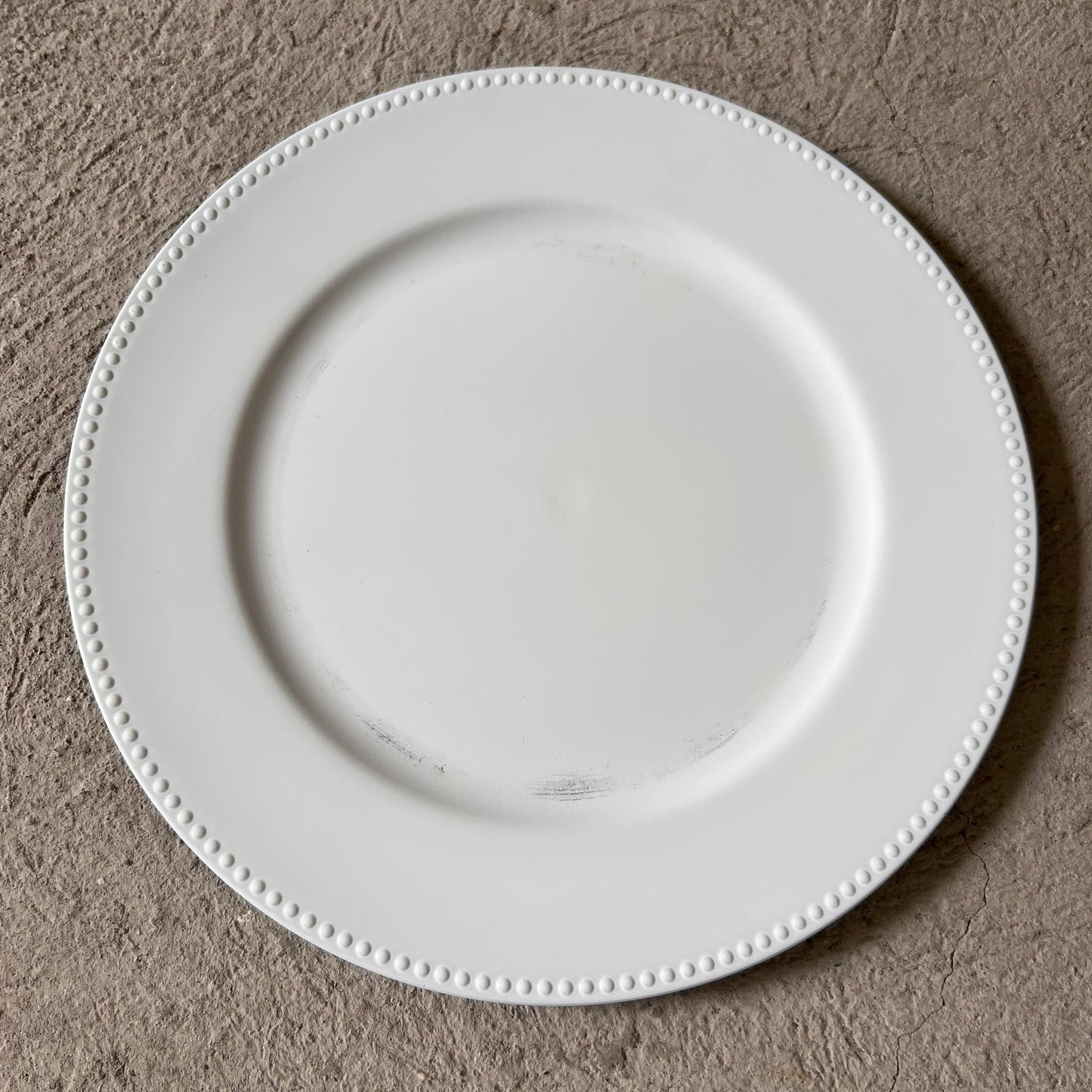 Charger Plate 13inch PVC Plastic Premium Quality Batch 1