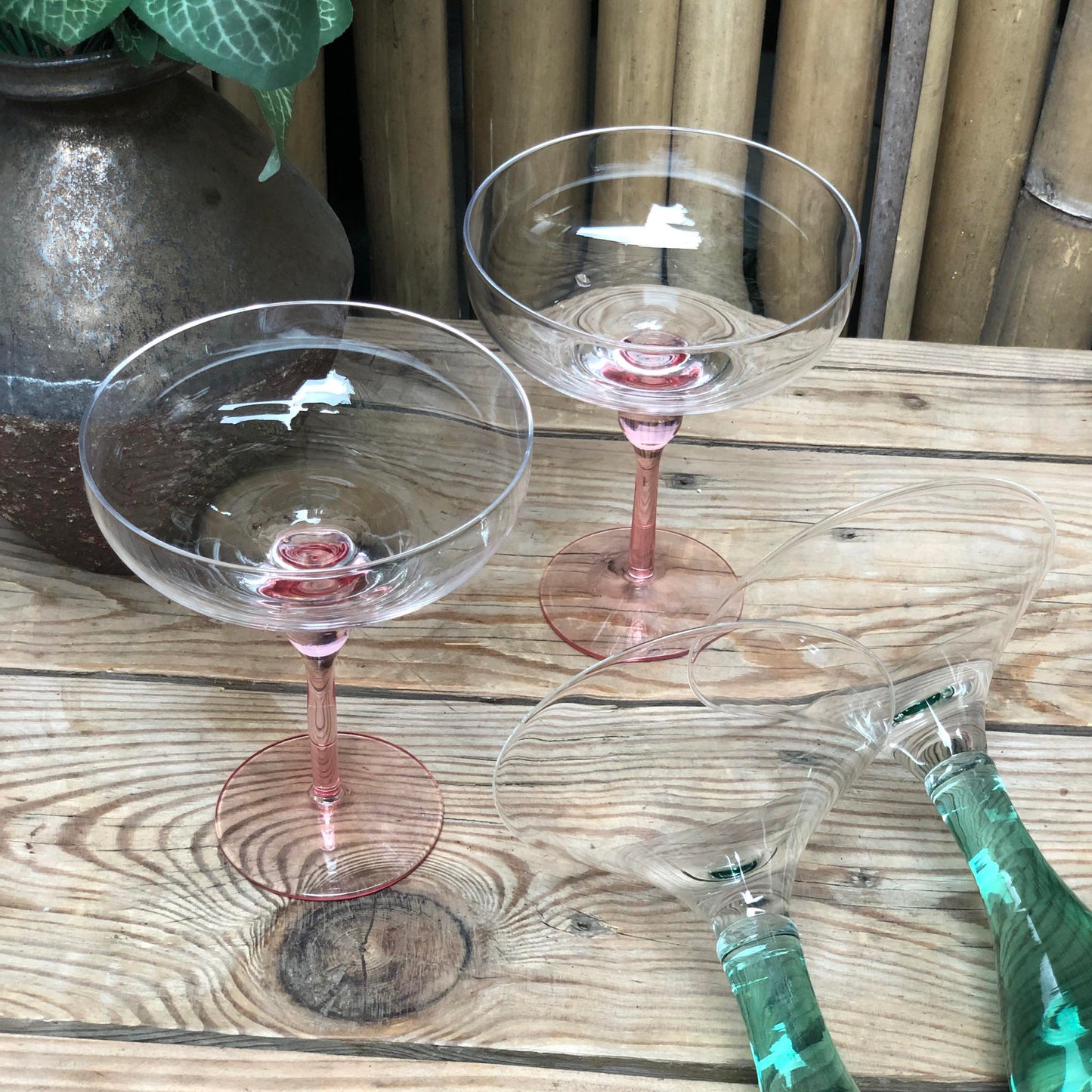 Pink Cosmopolitan 300 ml and Santa's 150 ml Glassware Collection