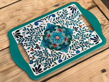 Trivet Morrocan Rectangular Cheeseboard 11x7 inch