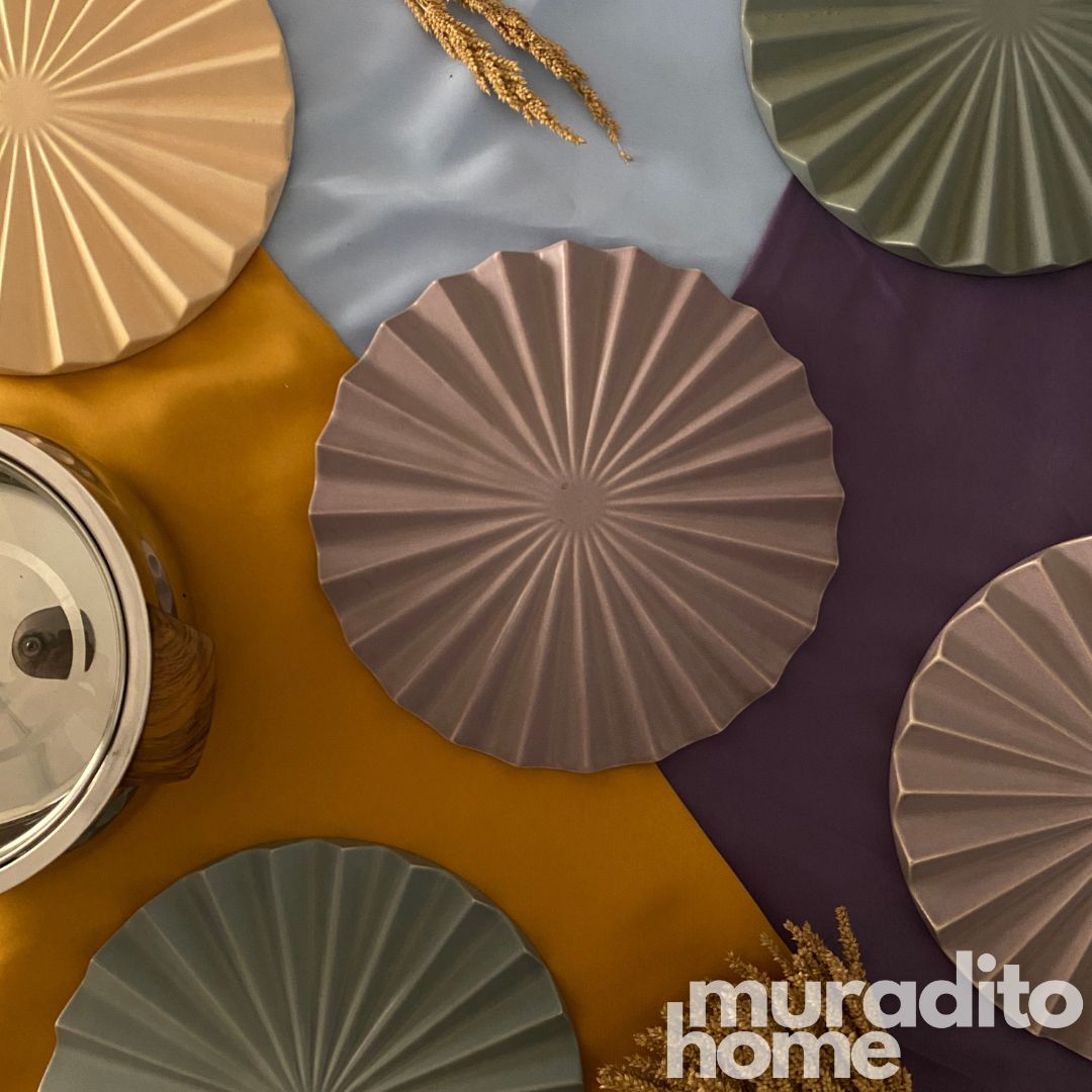 MURADITOHOME Pleat Trivet Ceramic Collection