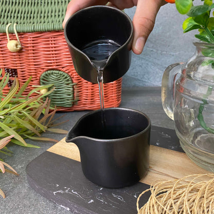 MURADITOHOME Milk Jar Black 110ml