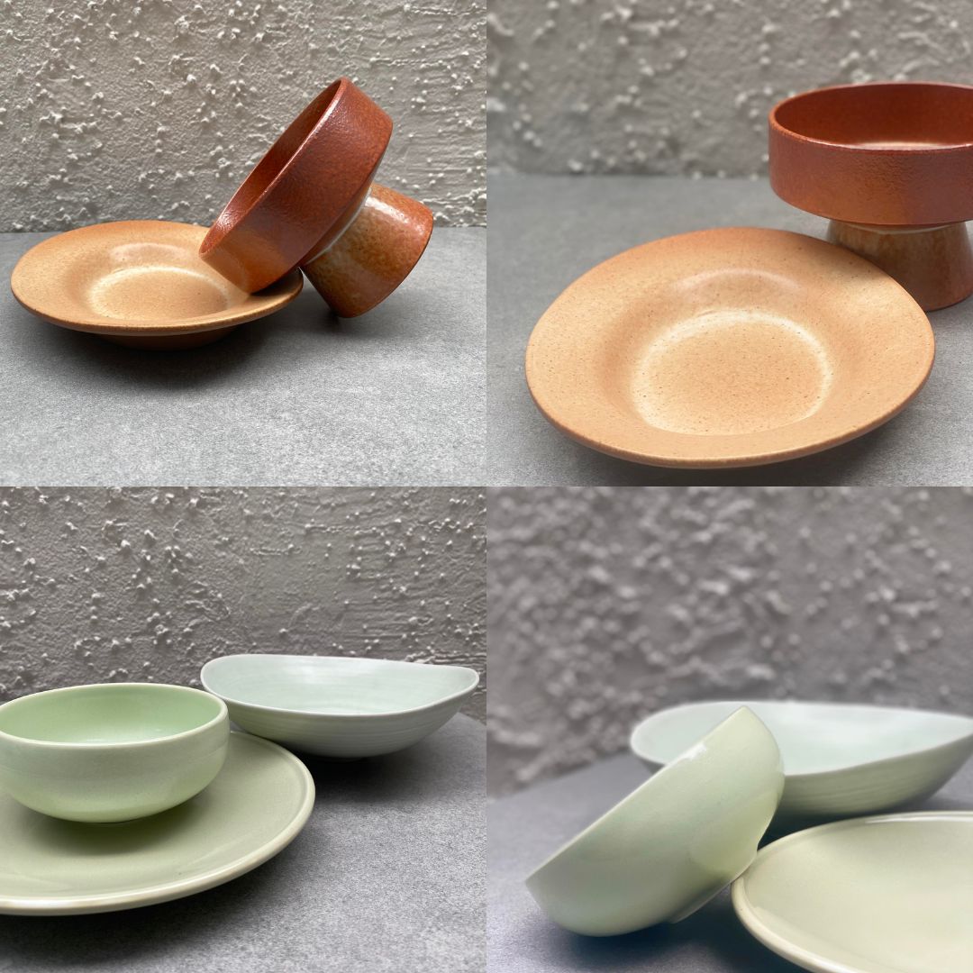 Handmade Clay Stonware Plate Collection Batch 1