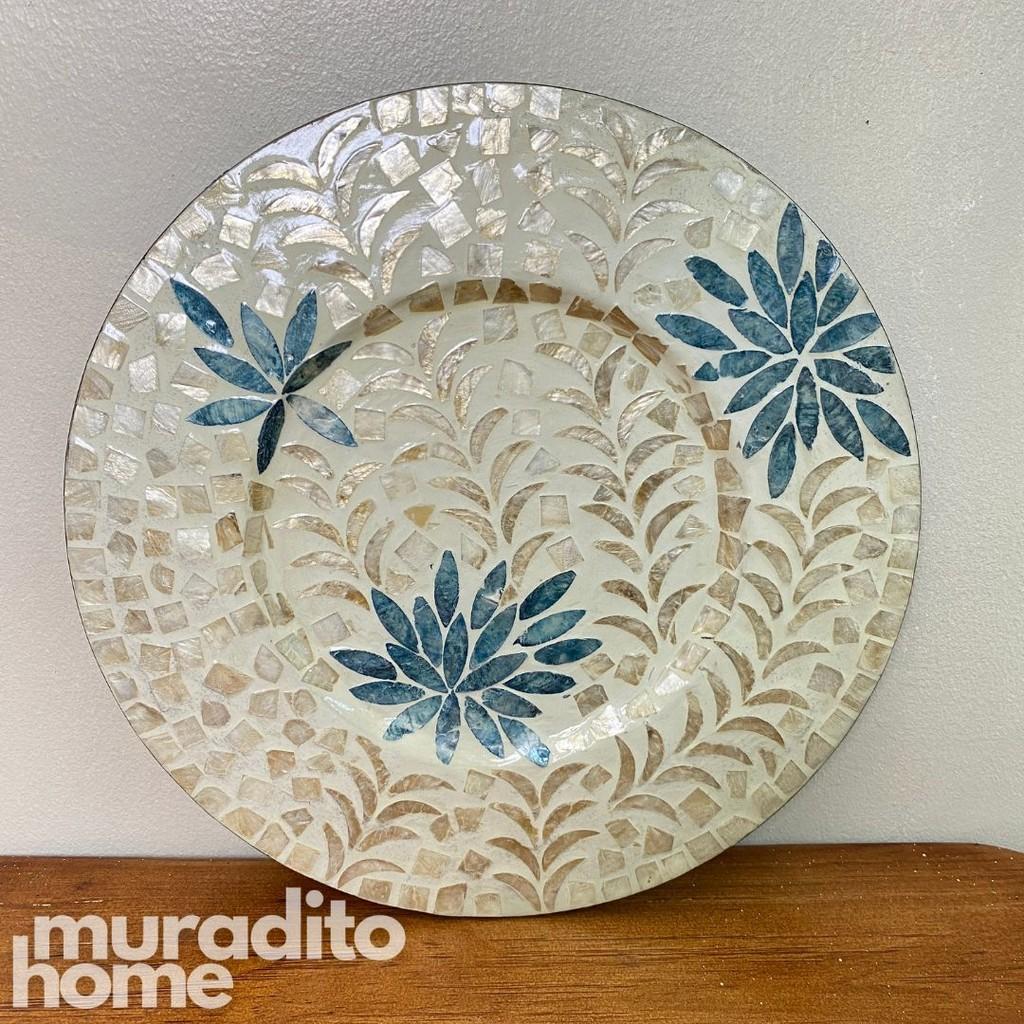 MURADITOHOME Isagani Mother of Pearl Placemat 13"