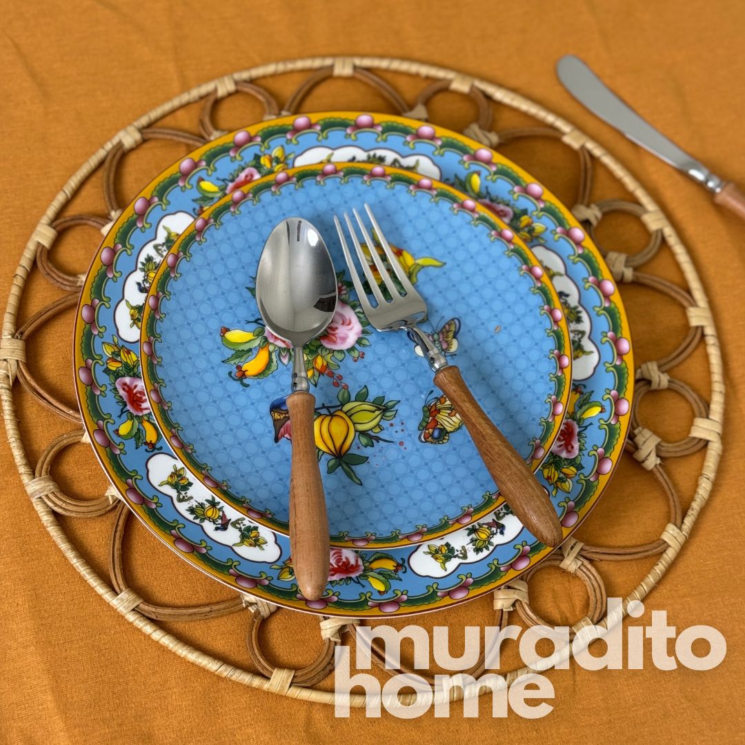 MURADITOHOME Sinag Local Rattan Placemats 14 inches Native