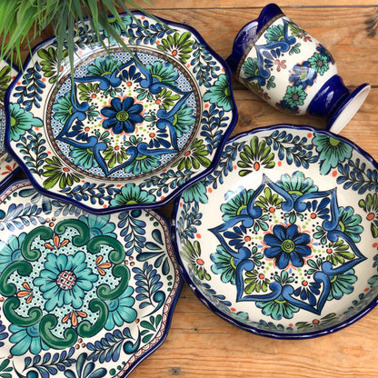 Chamonix & Marseille Ceramic Dinneware Plate