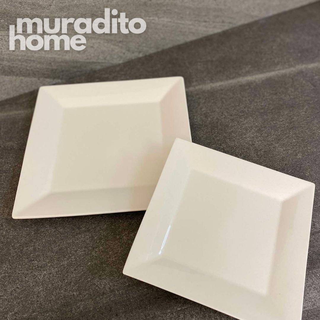 Square Plate 10 inch and 8 inch