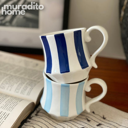 MURADITOHOME Sky and Sea Ceramic Mug Collection