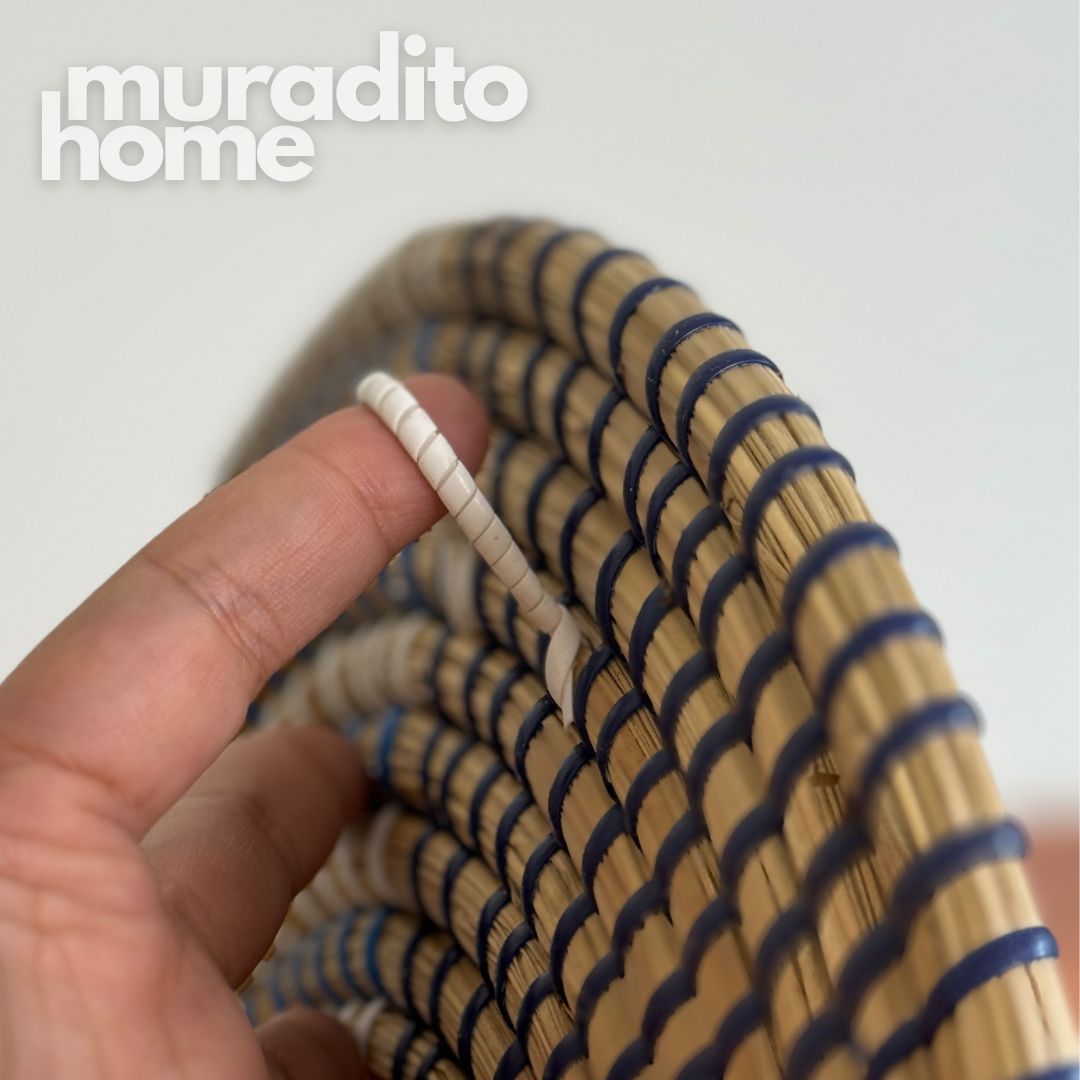 MURADITOHOME Diego, Darna & Carlo Seagrass Placemat 13 inches