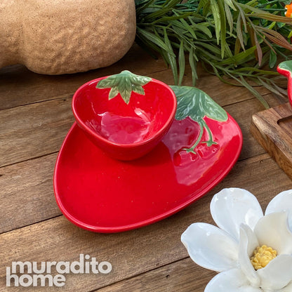MURADITOHOME Strawberry Ceramic Collection