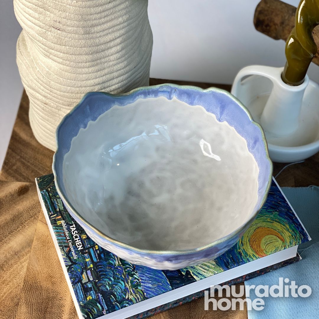MURADITOHOME Facetra Porcelain Bowl Collection