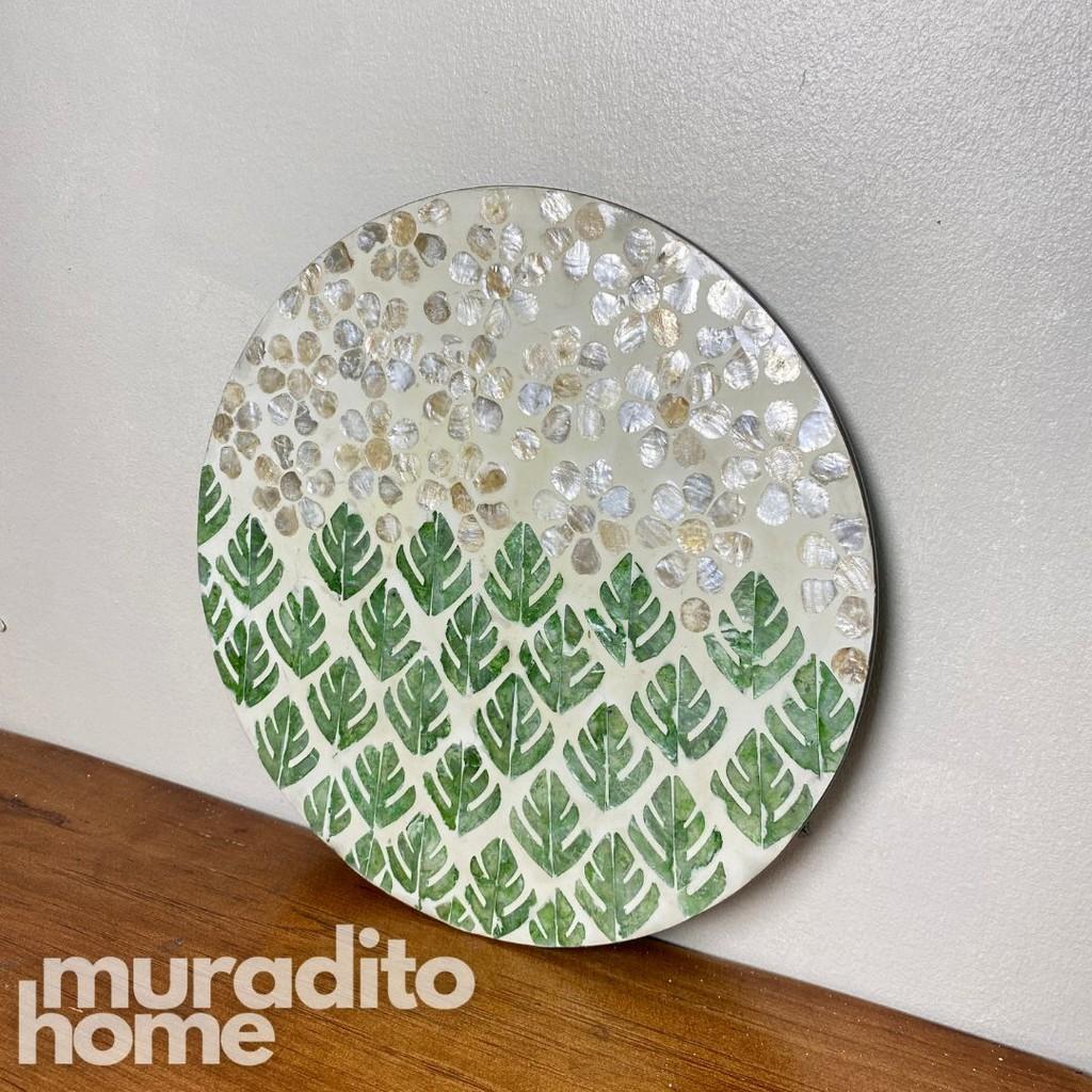 MURADITOHOME Leticia Mother of Pearl 13"