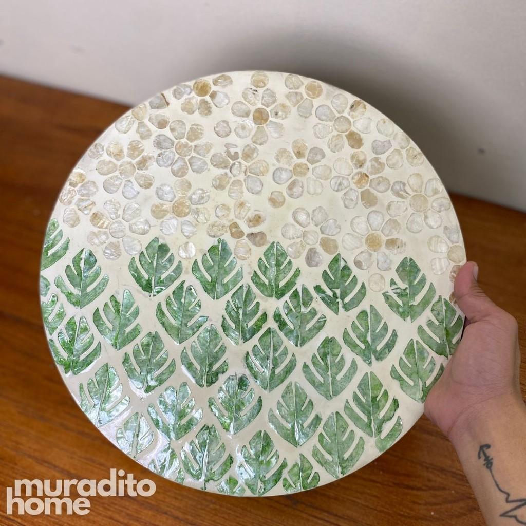 MURADITOHOME Leticia Mother of Pearl 13"