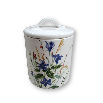 Afralia and Poppy Silicon Sealed Jar 5.75x4.75 inch
