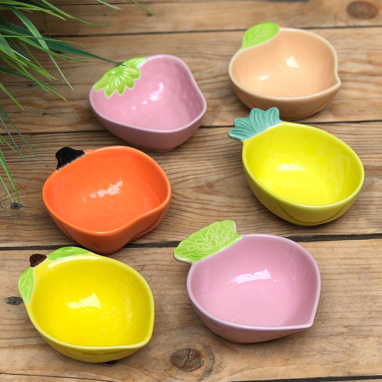 Ceramic Fruit Shape Dip Sauce