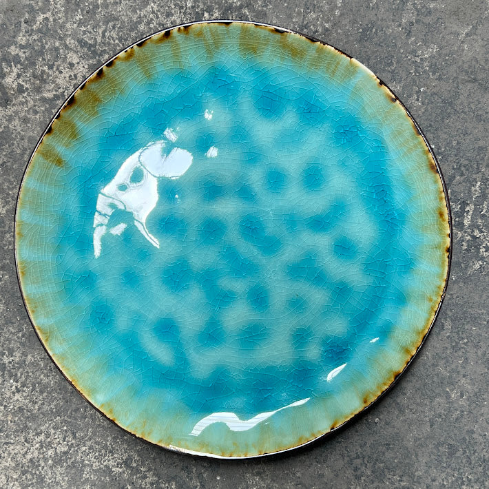 Stoneware Salad Plate Batch 1