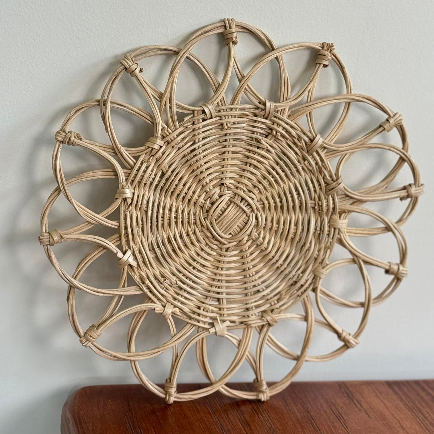 MURADITOHOME Local Rattan Placemats 13.5 inches Native