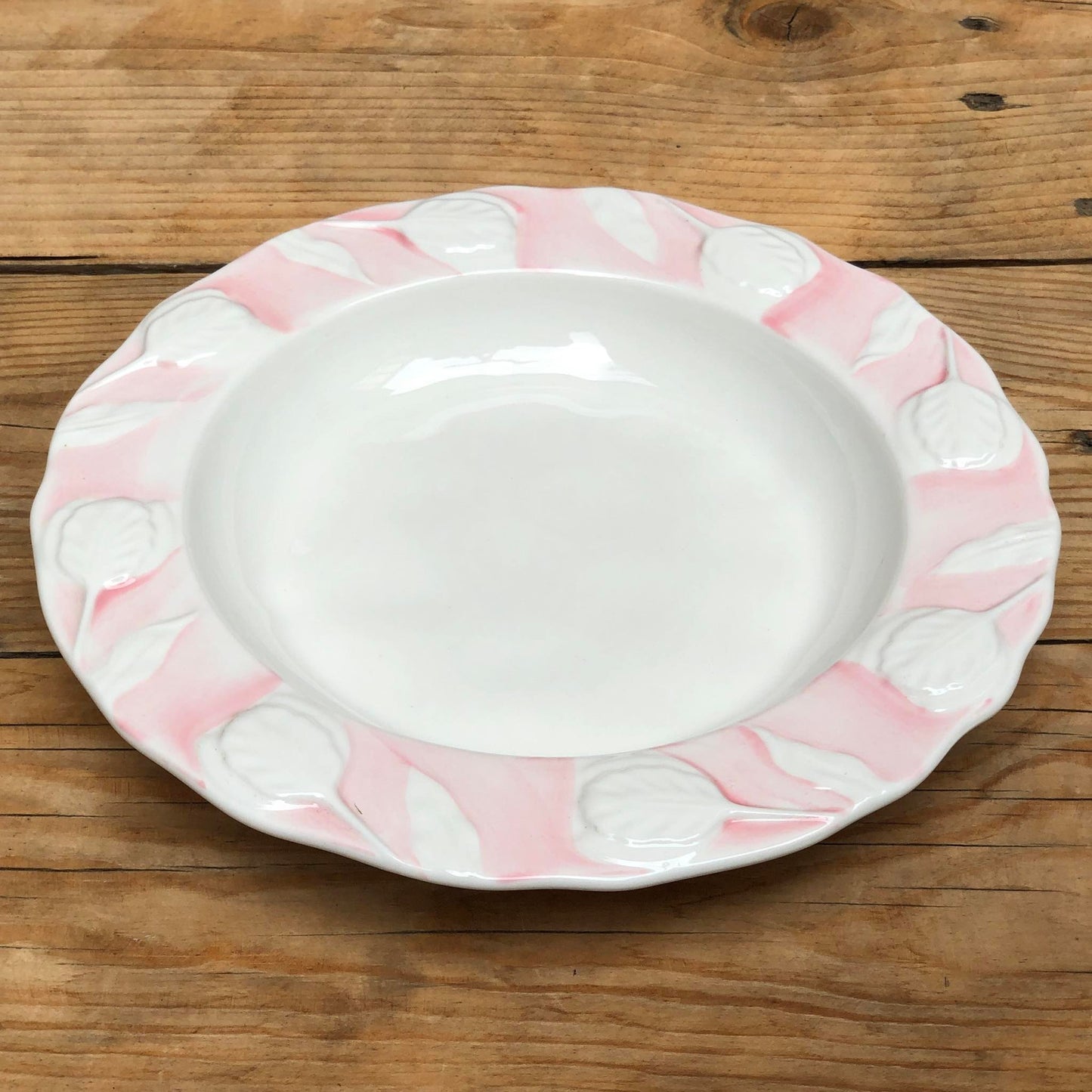 Maria Pink Ceramic Dinnerware Plate Collection
