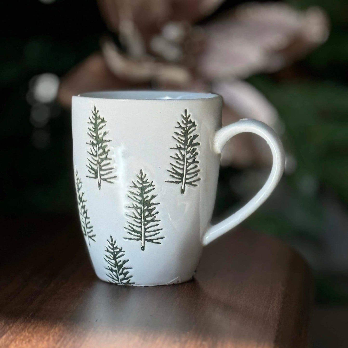 MURADITOHOME Green Embossed Christmas Collection