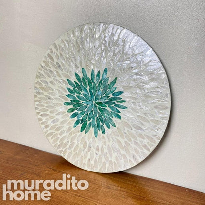 MURADITOHOME Tala Mother Of Pearl Placemat 13"