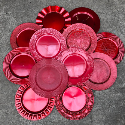 Charger Plate 13inch PVC Plastic Premium Quality Batch 2