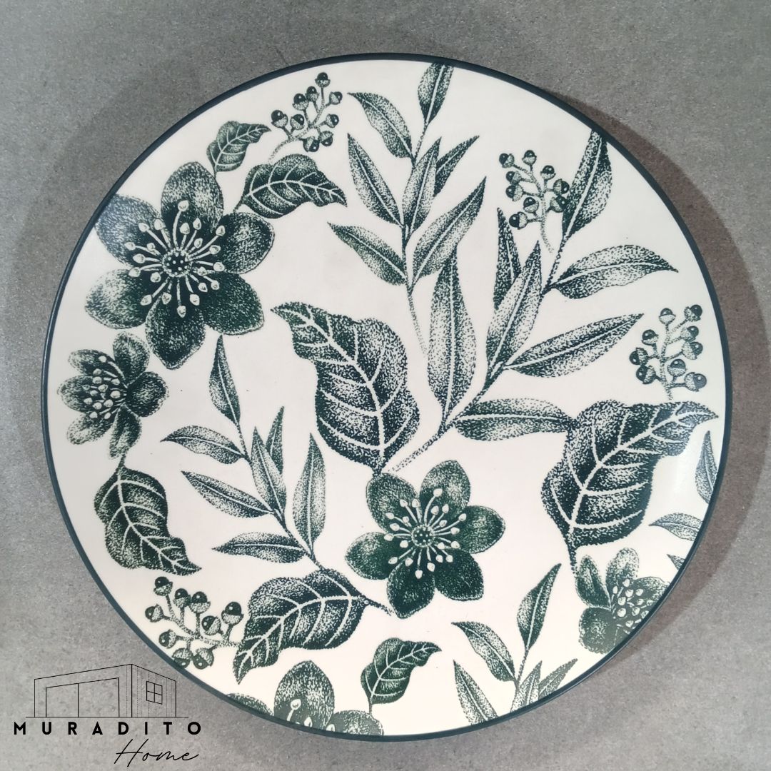MURADITOHOME Plano Ceramic Plate