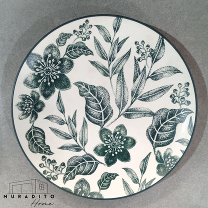MURADITOHOME Plano Ceramic Plate
