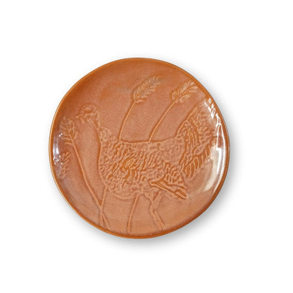 MURADITOHOME Peacock Bread Plate Collection