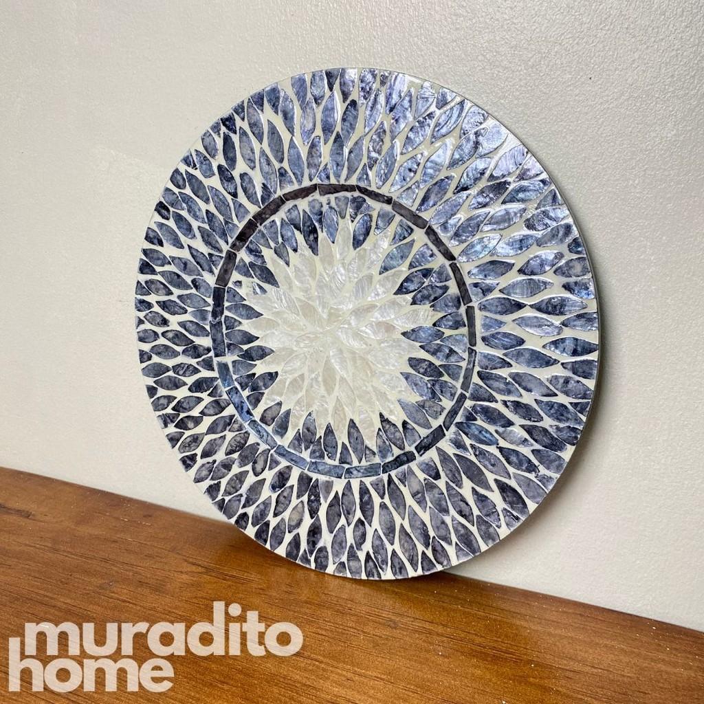 MURADITOHOME Lakambini Mother of Pearl Placemat 13"
