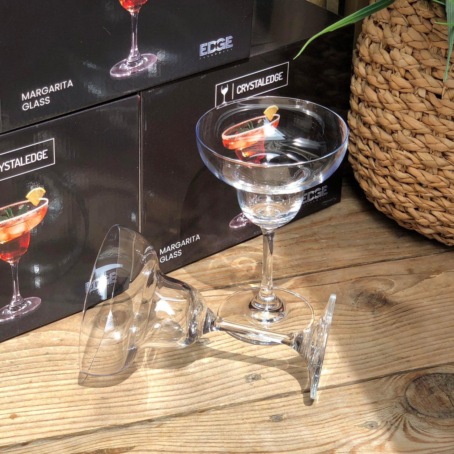 Margarita Crystal Stemware w/ Laser Cutting 290 ml