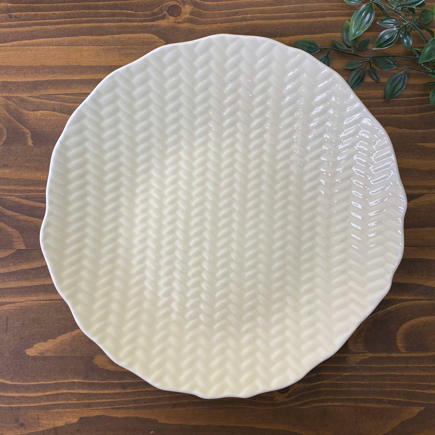 MURADITOHOME Julieta Serving Dish 11.5x2 inch and 9.5x2 inch