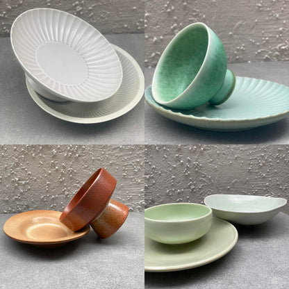 Handmade Clay Stonware Plate Collection Batch 1