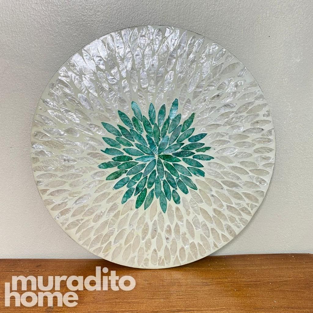 MURADITOHOME Tala Mother Of Pearl Placemat 13"