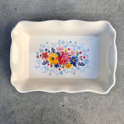 MURADITOHOME Felix and Royal Serving Dish 11.75x8x3 inch