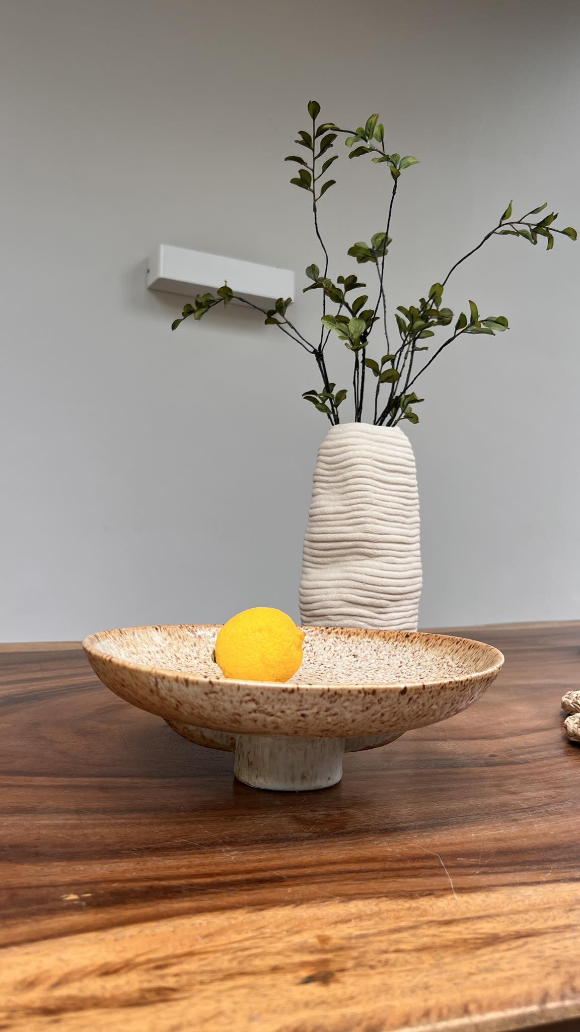 Dessert Bowl Stand Minimalist 10 inch