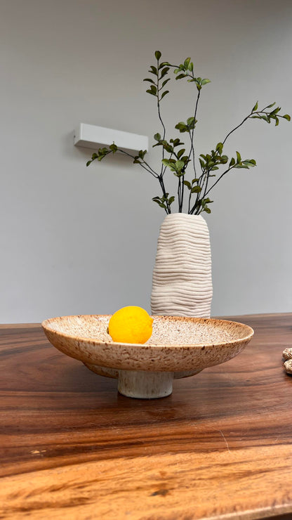 Dessert Bowl Stand Minimalist 10 inch