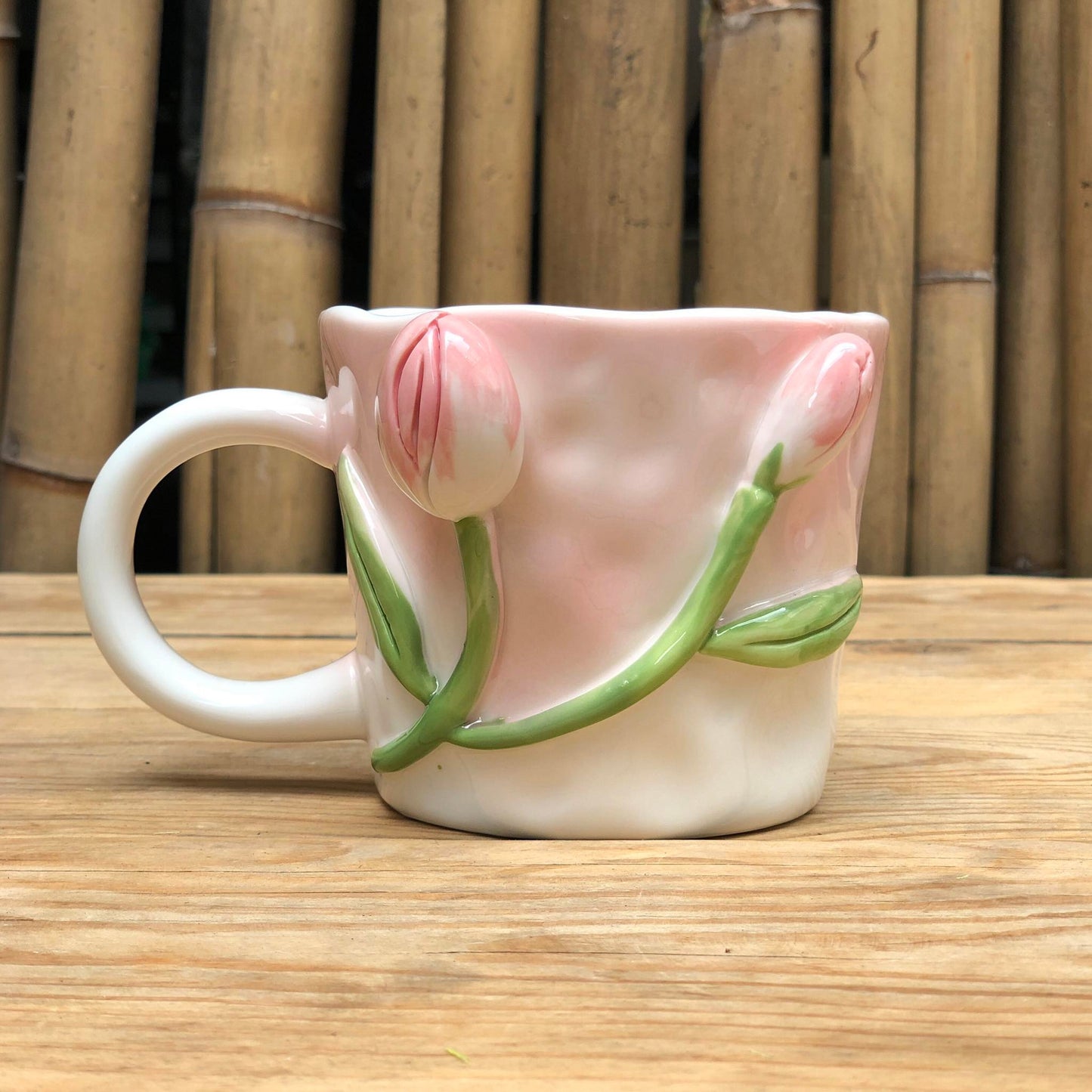 Maria Pink Ceramic Dinnerware Plate Collection