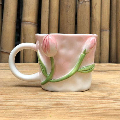 Maria Pink Ceramic Dinnerware Plate Collection