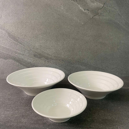 Stripe Salad Bowl