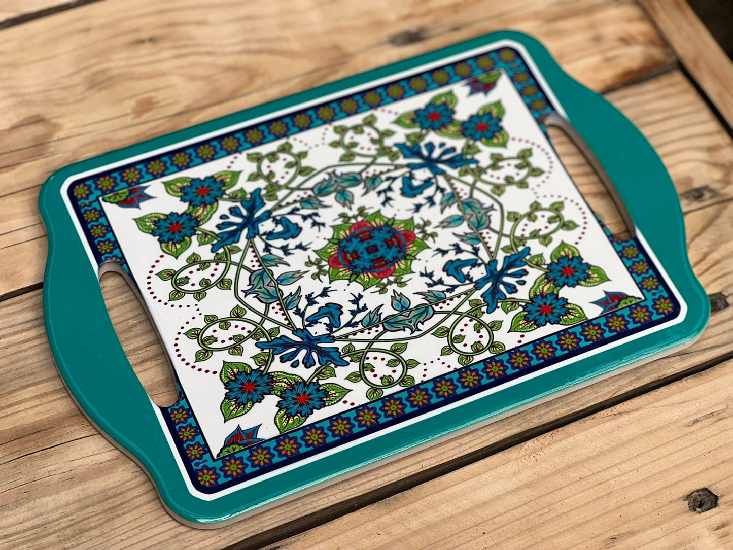Trivet Morrocan Rectangular Cheeseboard 11x7 inch