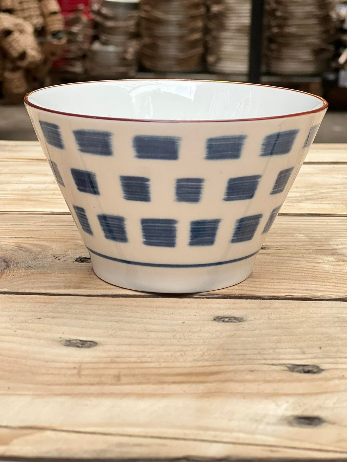 Blue Ceramic Bowl 5x3 inch