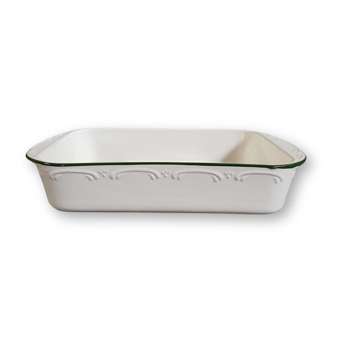 MURADITOHOME Stoneware Serving Dish 15x8.25x2.75