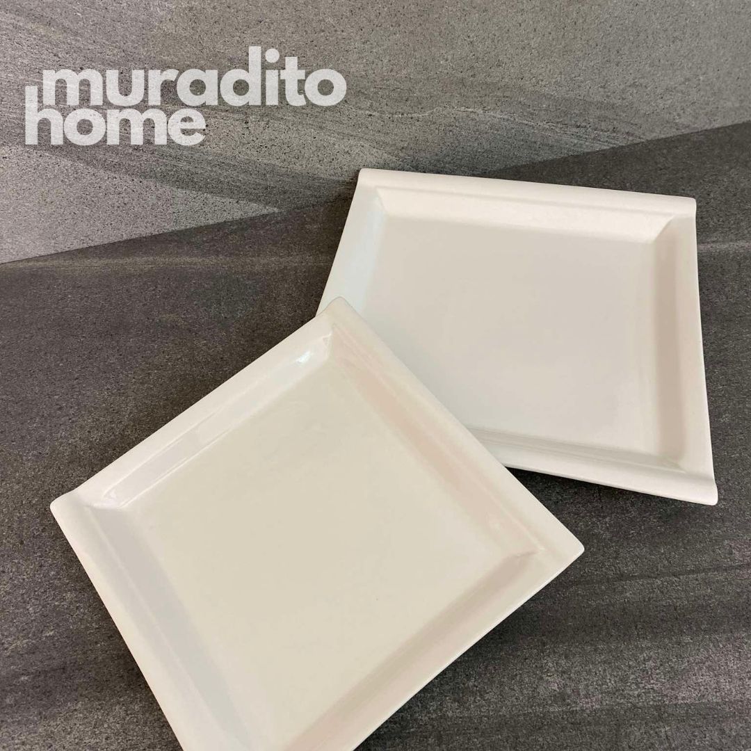 Border Square Plate