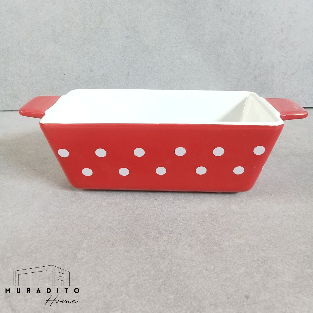 MURADITOHOME Christmas Serving Dish Bakeware 8x3.25x2.5 inch
