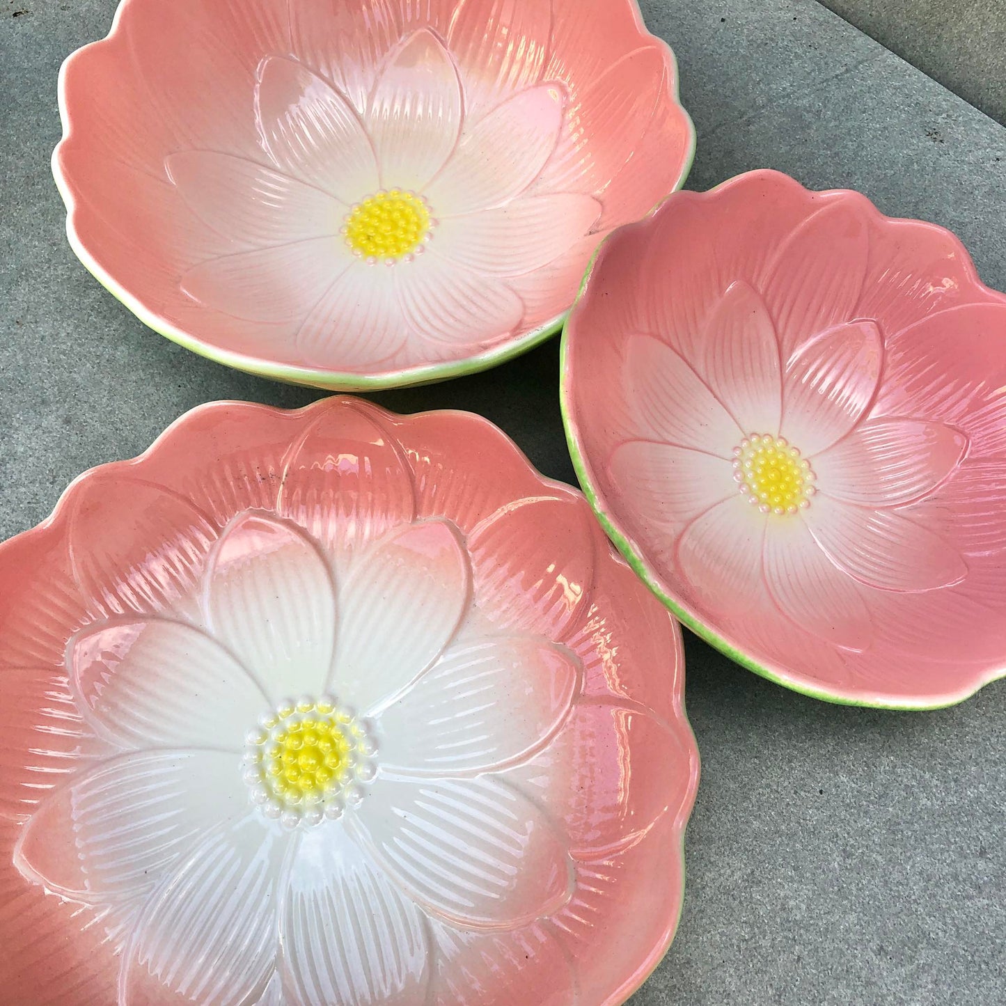 Lily Ceramic Set Plate ( 8 inch,6 inch and 7 inch)