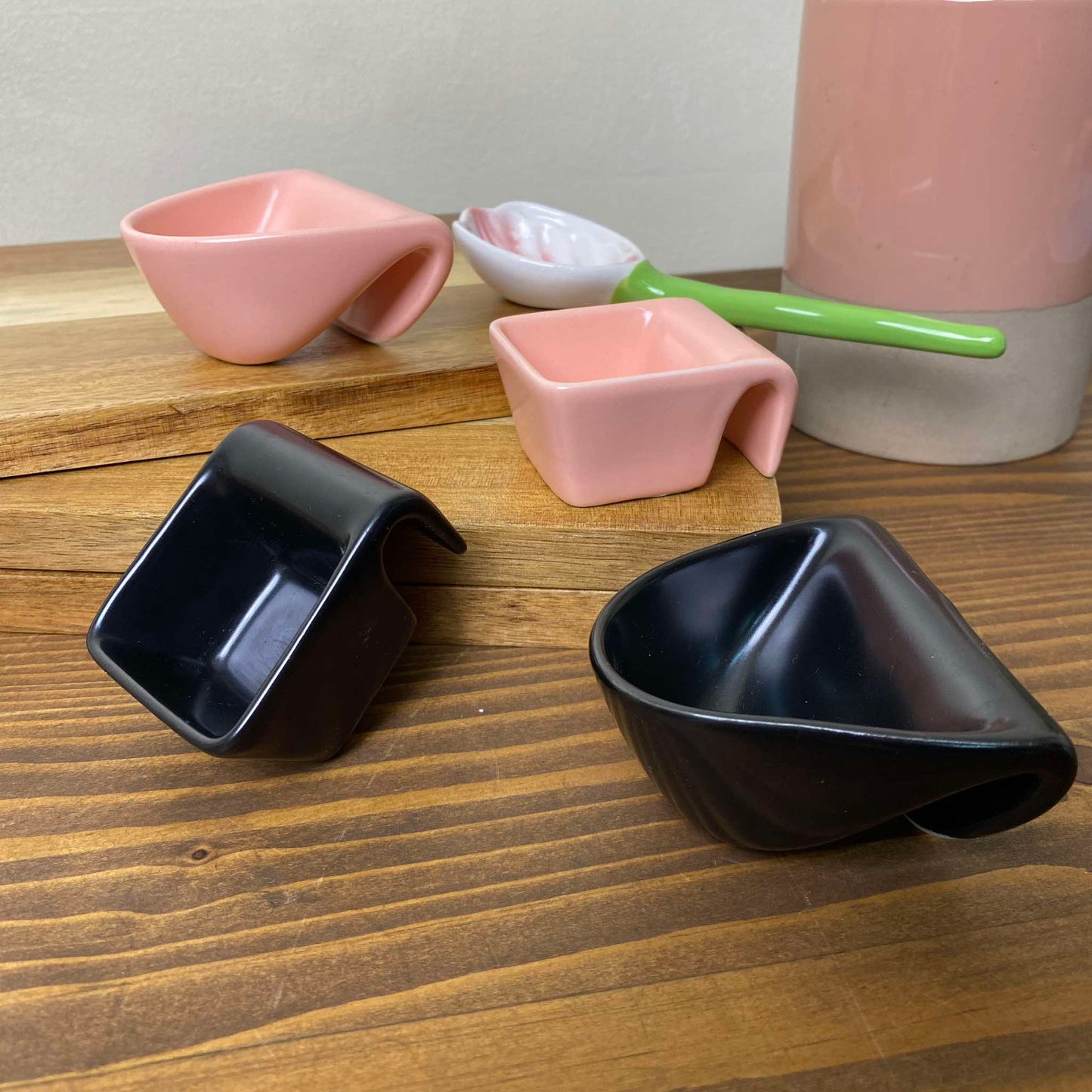 MURADITOHOME Leticia and Nayeli Dipping Sauce 3x2.75x1.5 inch