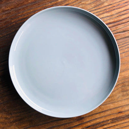 MURADITOHOME Light Blue Ceramic Dinner Plate, Salad Plate & Bowl Collection