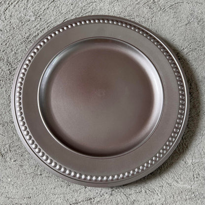 Charger Plate 13inch PVC Plastic Premium Quality Batch 1