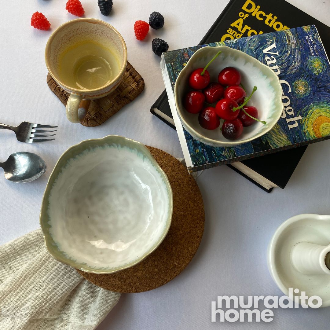 MURADITOHOME Virelle Porcelain Bowl Collection